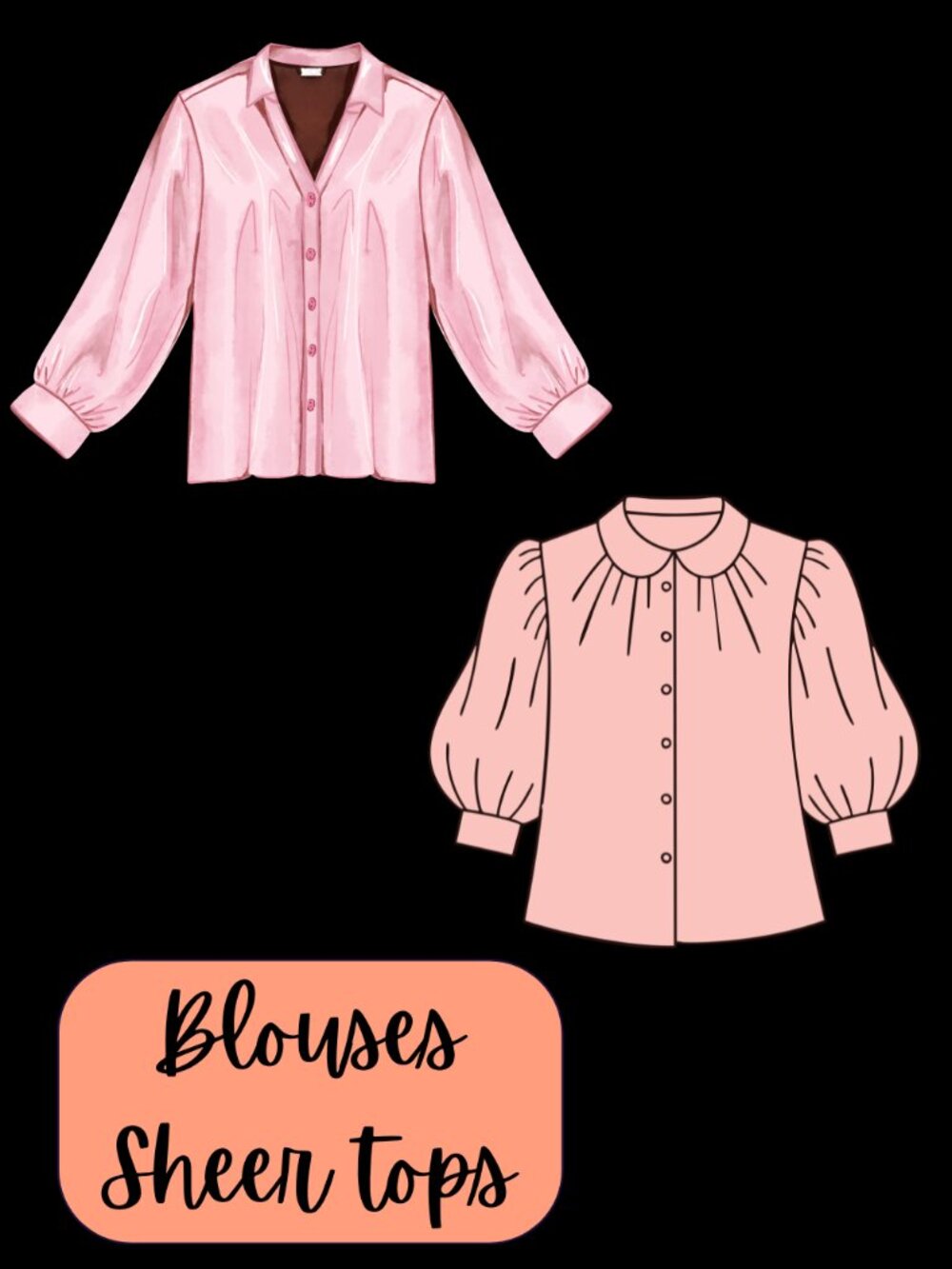 Blouses & Sheer Tops